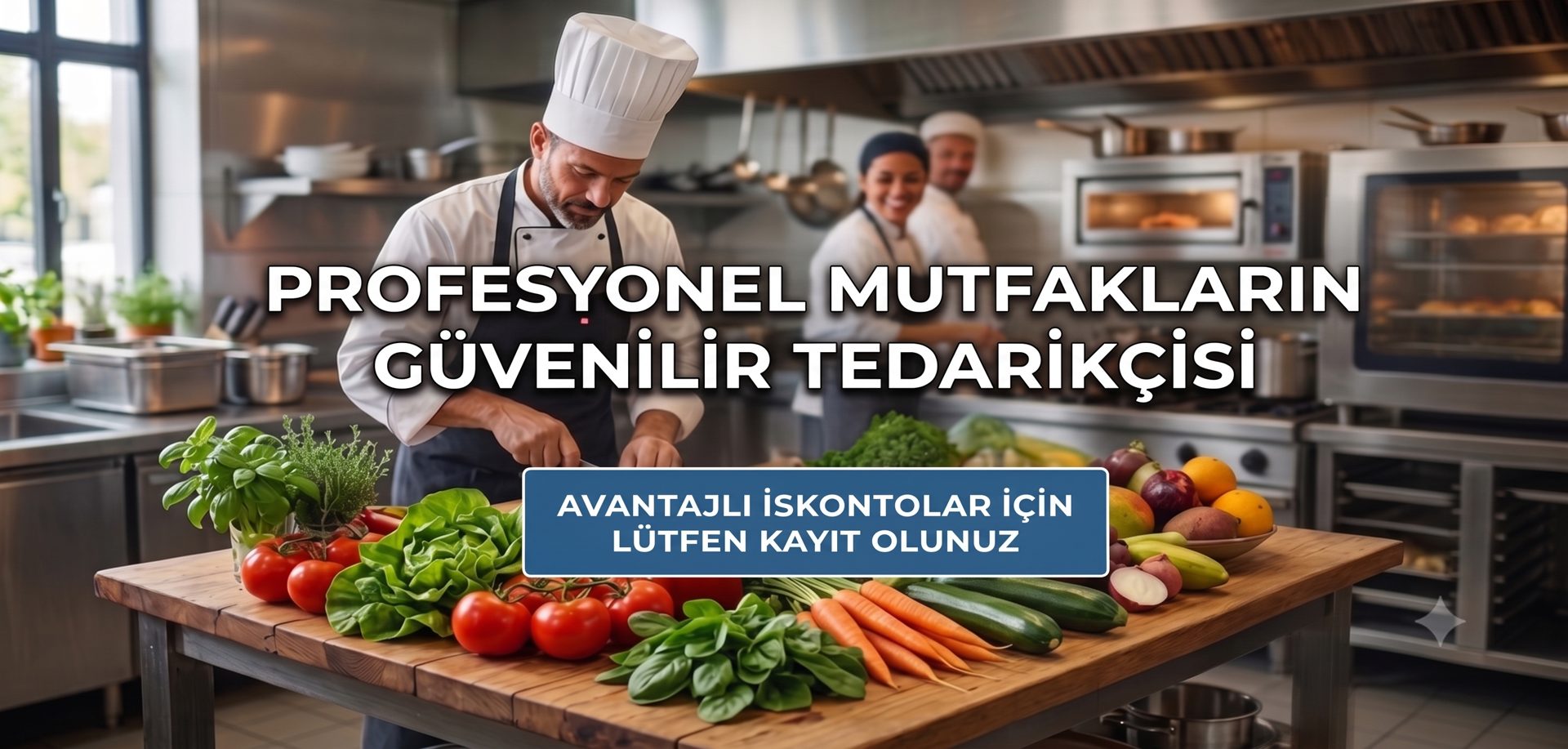 Profesyonel mutfakların güvenilir tedarikçisi